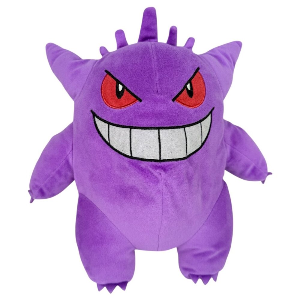 Pokemon Gengar Plush Toy‎ Purple Ghost Stuffed Animal 10.5” WCT Wicked Cool Toys